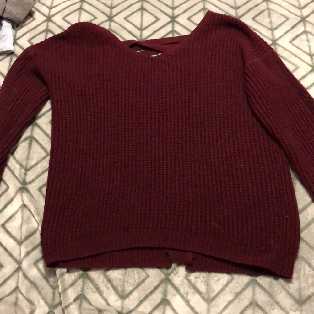 Maroon Rue 21 Sweater